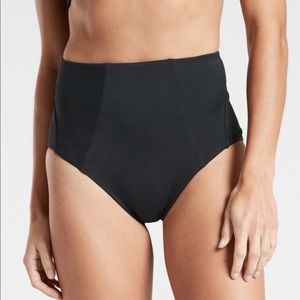 Athleta high waisted sculpted swim bottom